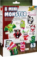 folia Nähset Mini Monster Friends mehrfarbig