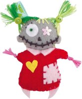 folia Nähset Mini Monster Friends mehrfarbig