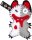 folia Nähset Mini Monster Friends mehrfarbig
