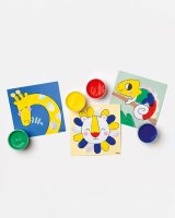 folia Happy Safari Fingerfarben farbsortiert 5 x 30,0 ml,...