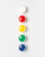 folia Happy Safari Fingerfarben farbsortiert 5 x 30,0 ml, 5 St.