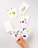folia Bastelset DIY Spielkarten blanko