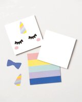 folia Bastelset Blanko DIY Legekarten blanko