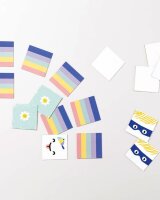 folia Bastelset Blanko DIY Legekarten blanko