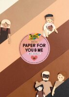 folia Tonpapier Shades of us farbsortiert 130 g/qm 20 Blatt
