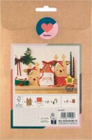 folia Papiertüten Santa & Deer mehrfarbig