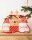 folia Papiertüten Santa & Deer mehrfarbig