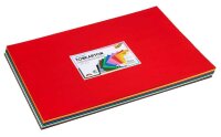 folia Tonpapier farbsortiert 180 g/qm 120 Blatt