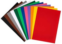 folia Tonpapier farbsortiert 180 g/qm 120 Blatt