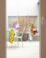 folia Fenstermalfarben farbsortiert 10 x 80,0 ml