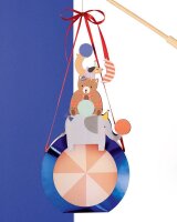folia Bastelset Circus mehrfarbig