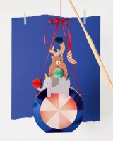 folia Bastelset Circus mehrfarbig