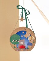 folia Bastelset Woodland mehrfarbig