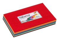 folia Tonpapier farbsortiert 180 g/qm 120 Blatt