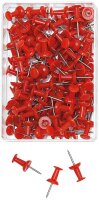 WEDO Pinnnadeln Diabolo rot, 100 St.