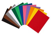 folia Tonpapier farbsortiert 180 g/qm 120 Blatt