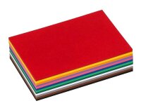 folia Tonpapier farbsortiert 180 g/qm 120 Blatt