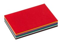folia Tonpapier farbsortiert 180 g/qm 120 Blatt