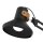 unilux BAYA BAMBOO LED Schreibtischlampe schwarz/bambus 12,6 W