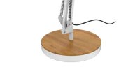 unilux BAYA BAMBOO LED Schreibtischlampe weiß/bambus 12,6 W