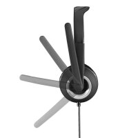 hama HS-P150 Headset schwarz