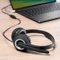 hama HS-P150 Headset schwarz