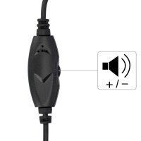 hama HS-P150 Headset schwarz