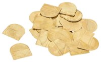 Gowi Eckenklammern gold 1,9 x 1,8 cm, 100 St.