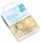 Gowi Eckenklammern gold 1,9 x 1,8 cm, 100 St.