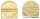 Gowi Eckenklammern gold 1,9 x 1,8 cm, 100 St.