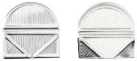 Gowi Eckenklammern aluminium  1,9 x 1,8 cm, 100 St.