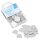 Gowi Eckenklammern aluminium  1,9 x 1,8 cm, 100 St.