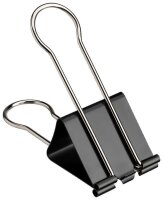 Gowi Foldbackklammer schwarz 6,0 cm, 1 St.