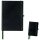 AKTION: LEITZ Notizbuch-Set Complete 1x DIN A4 +1x DIN A6 kariert, schwarz Hardcover 160 Seiten, 1 St.