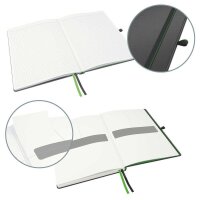 AKTION: LEITZ Notizbuch-Set Complete 1x DIN A5 +1x DIN A6 kariert, schwarz Hardc  ( 95850000 )