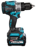 makita HP001GD201 Akku-Schlagbohrschrauber-Set 40,0 V max., mit 2 Akkus
