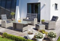 Sunny Smart® Sitzgruppe Roseville dunkelgrau,...