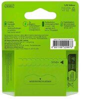 GP Akkus Recharge Ni-MH Mignon AA 2.100 mAh, 4 St.
