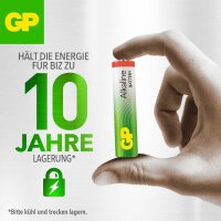 GP Batterien Long Lasting Power Alkaline Micro AAA 1,5 V, 8 St.