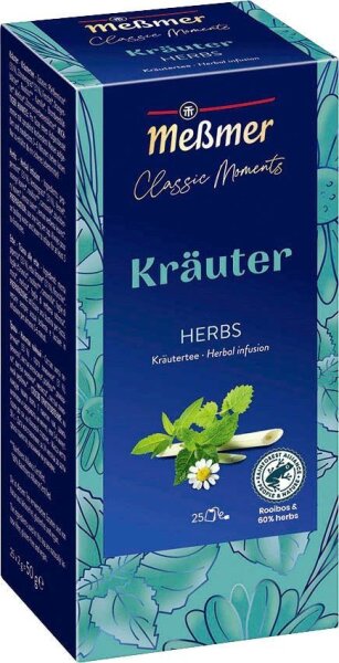 Meßmer Kräuter Tee 25 Portionen
