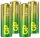 GP Batterien Ultra Long Lasting Power Alkaline Mignon AA 12 V, 4 St.