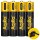 Aqiila® USB-Akkus mit Ladekabel USB-C Li-Ion Mignon AA 600 mAh, 4 St.