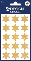 AVERY Zweckform Aufkleber Stern, gold, 30 Etiketten