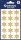 AVERY Zweckform Aufkleber Stern, gold, 30 Etiketten