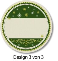 AVERY Zweckform Aufkleber Sterne, 50 Etiketten