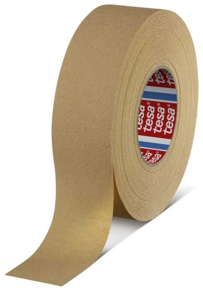 tesa CURVES Kreppband braun 50,0 mm x 50,0 m 1 Rolle