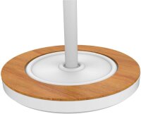 unilux Kleiderständer BORA BAMBOO weiß Metall 6 Haken 38,0 x 178,0 cm, 1 St.