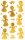 AVERY Zweckform Aufkleber Engel, gold, 8 Etiketten