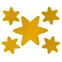AVERY Zweckform Aufkleber Stern, gold, 150 Etiketten