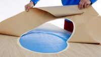 tesa CURVES Kreppband braun 38,0 mm x 50,0 m 1 Rolle